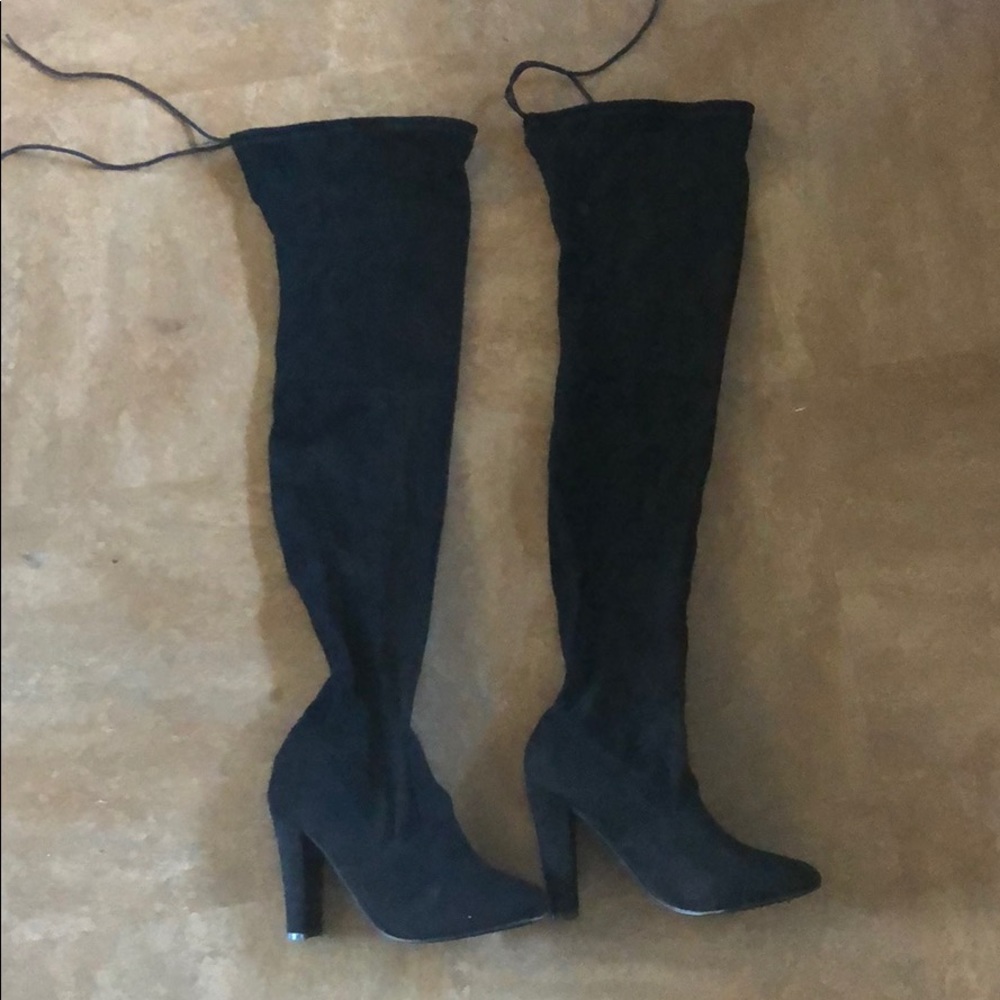 thigh high boots